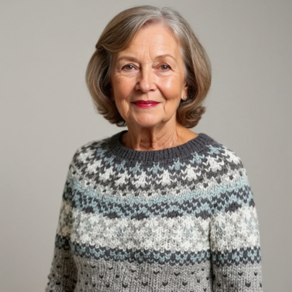 Amelia | Vintage Islandpullover