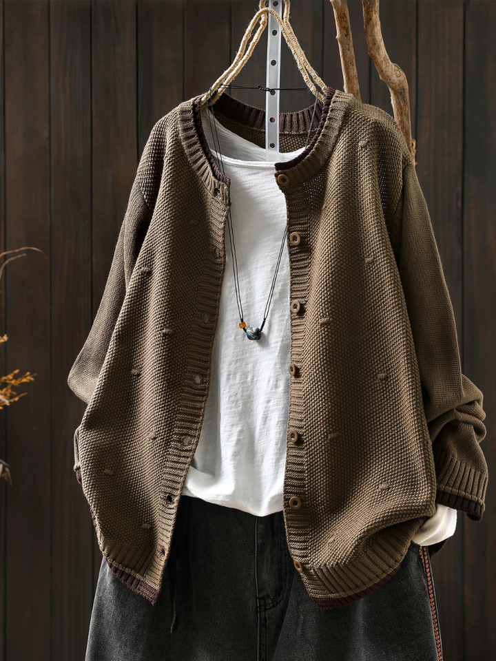 Aileen | Strickjacke mit Struktur