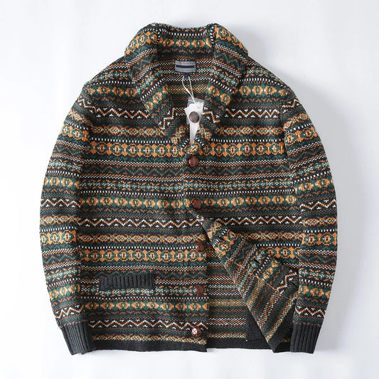 Leo | Vintage Isländischer Pullover