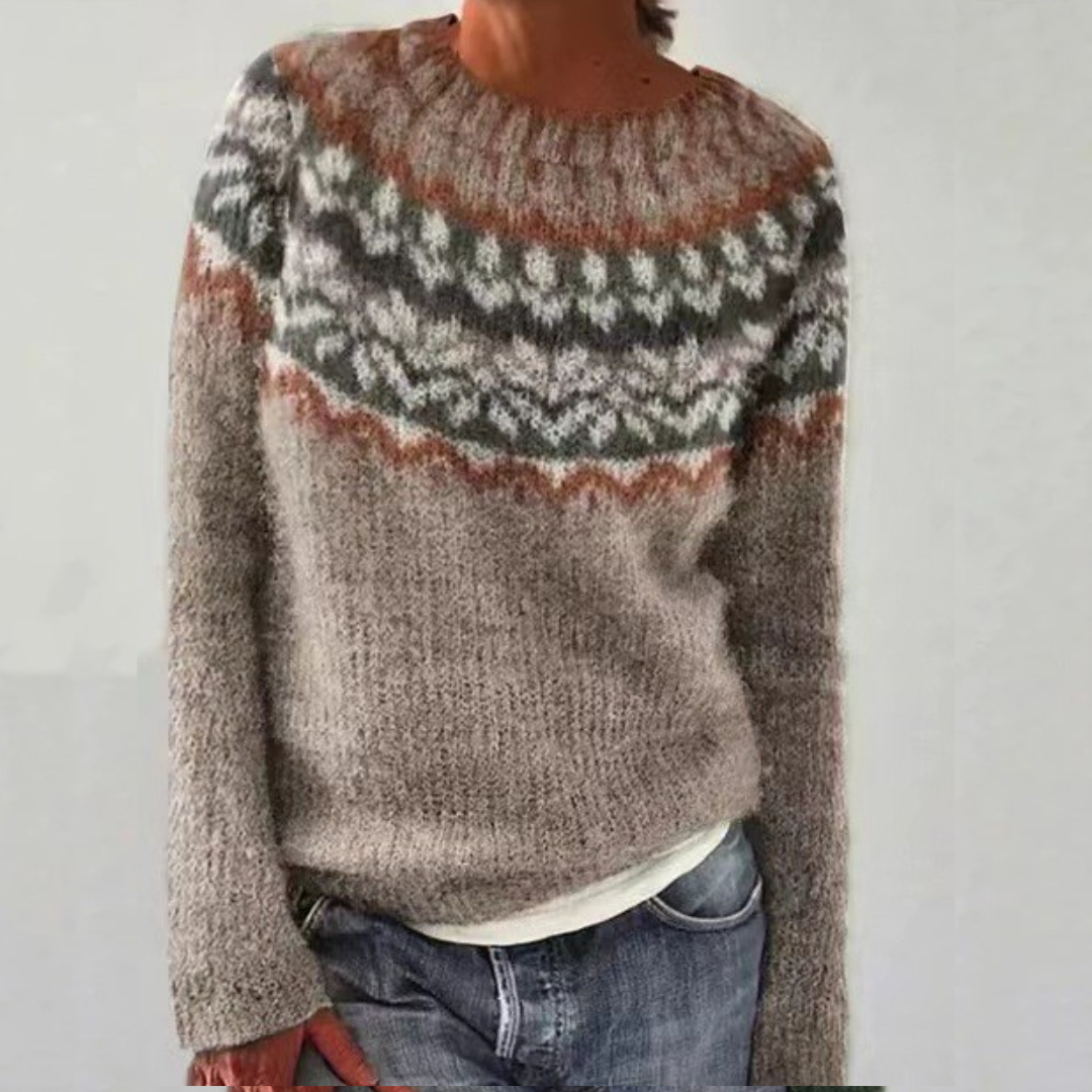 Olivia | Vintage Islandpullover