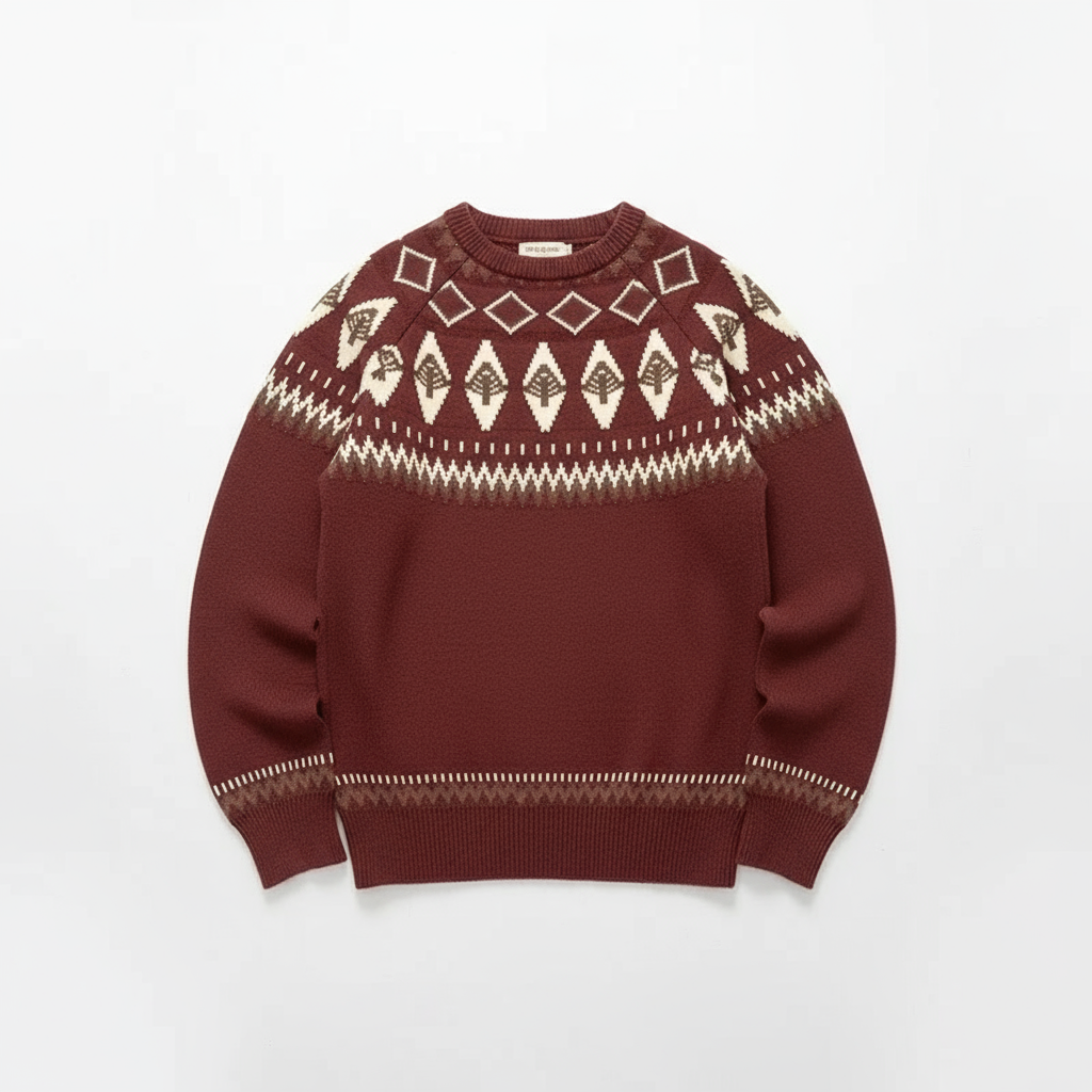 Ezra | Vintage Isländischer Pullover