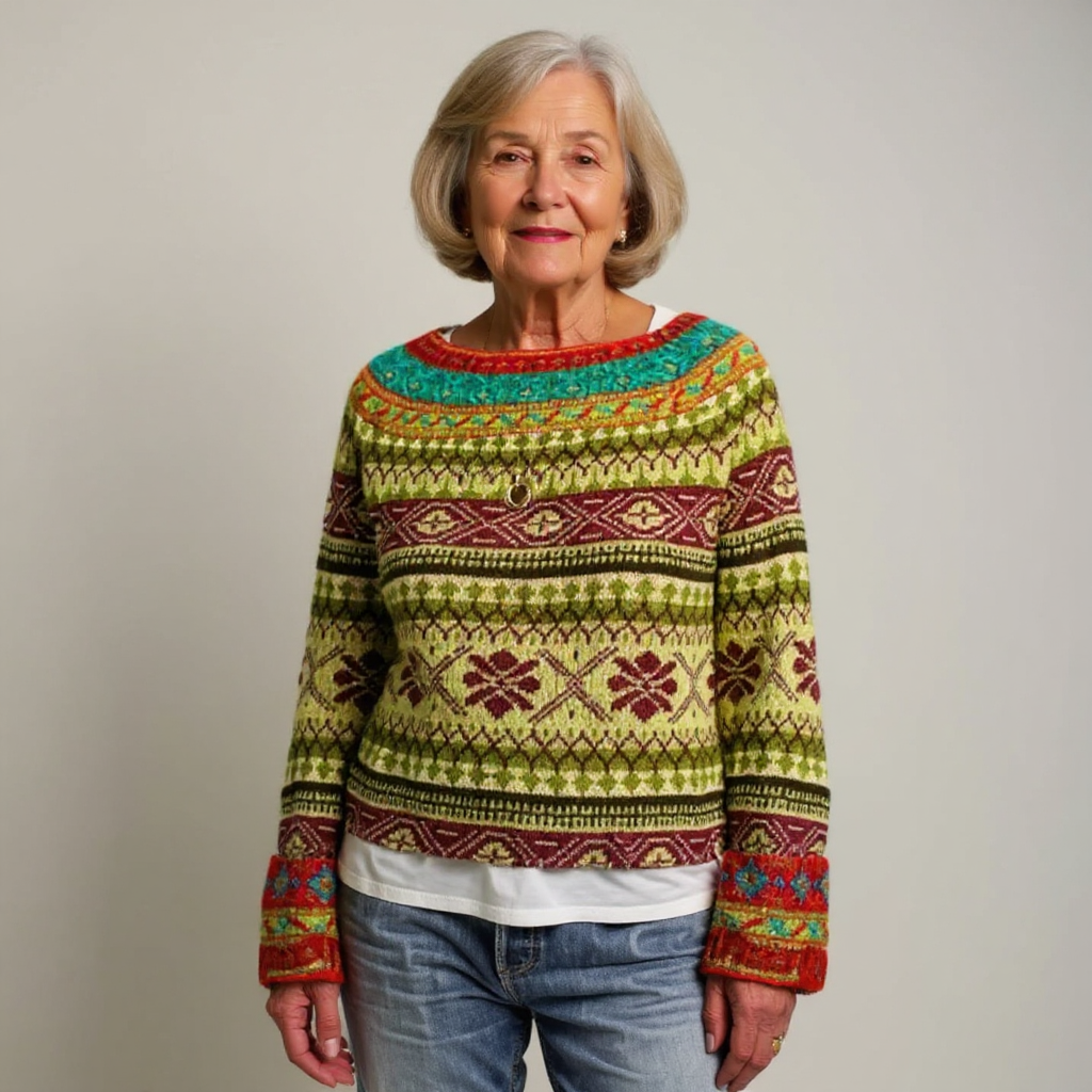 Penelope | Vintage Islandpullover