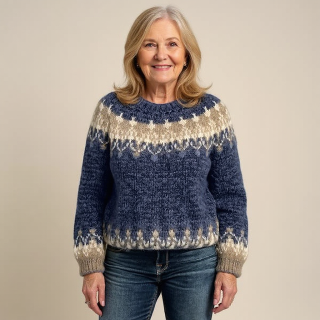 Samantha | Vintage Islandpullover