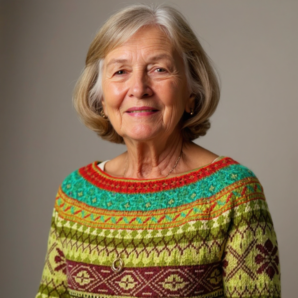 Penelope | Vintage Islandpullover