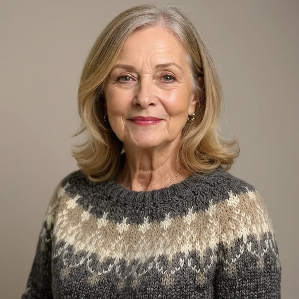 Samantha | Vintage Islandpullover