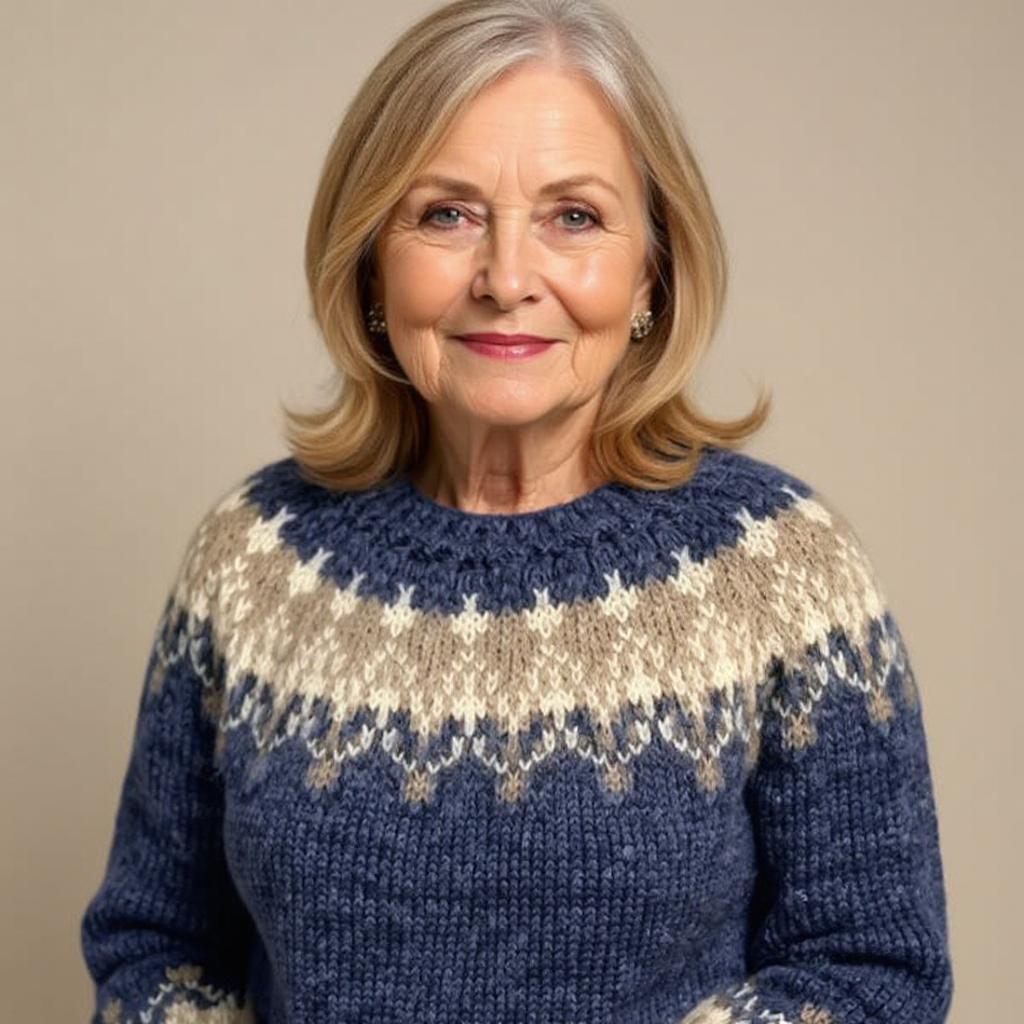 Samantha | Vintage Islandpullover