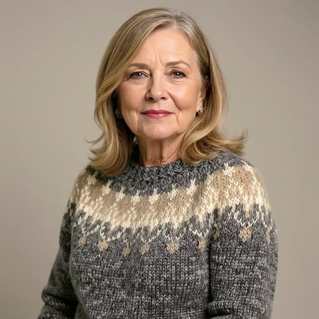 Samantha | Vintage Islandpullover