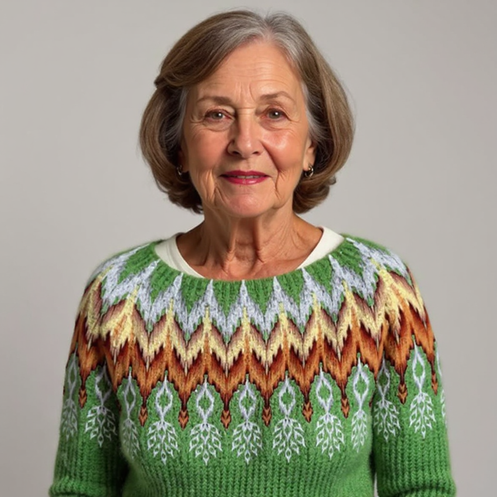 Sophia | Vintage Islandpullover