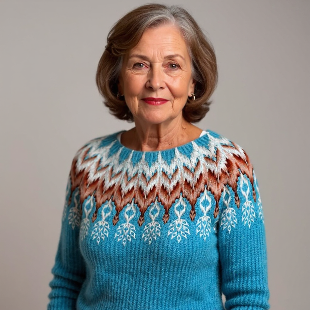 Evelyn | Vintage Islandpullover